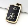 For Toyota Rav4 Camry Prius Chr Aygo Corolla Yaris Land Cruiser Highlander Prado Auris Avalon Tpu Car Key Case Cover Shell Fob