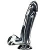 Simulation Liquid Silicone Phallus Sucker Oversized Super Soft Thick Black Female Big Penis Soft Sex Props Masturbation Stick