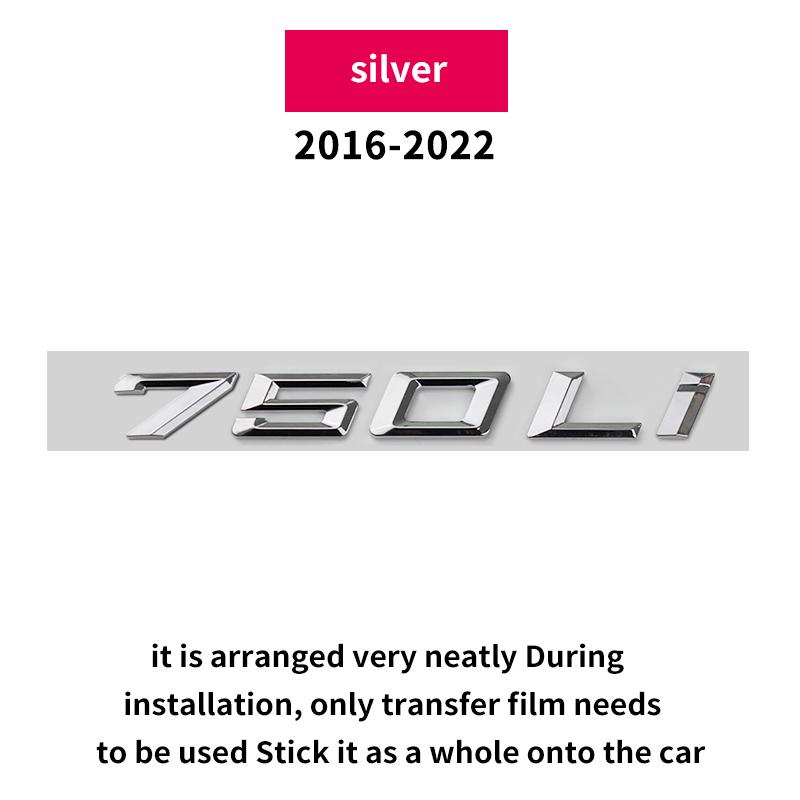 Applicable to BMW 7 Series G70 G12  F04 Car  730d 740i 750i 735Li 760Li 745e 760i Displacement Digital