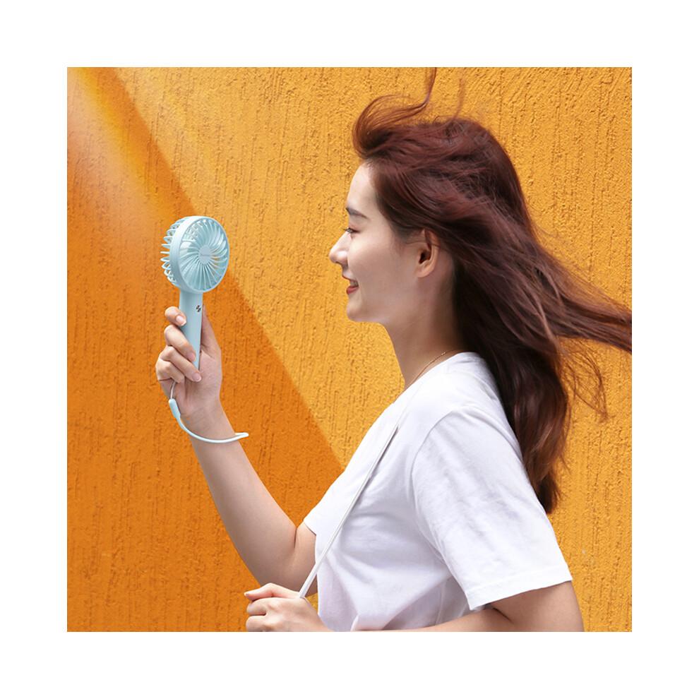 (Grün) YOOBAO Y-F3S 3000mAh Handventilator Tragbarer Mini-Kühlventilator mit abnehmbarer Basis
