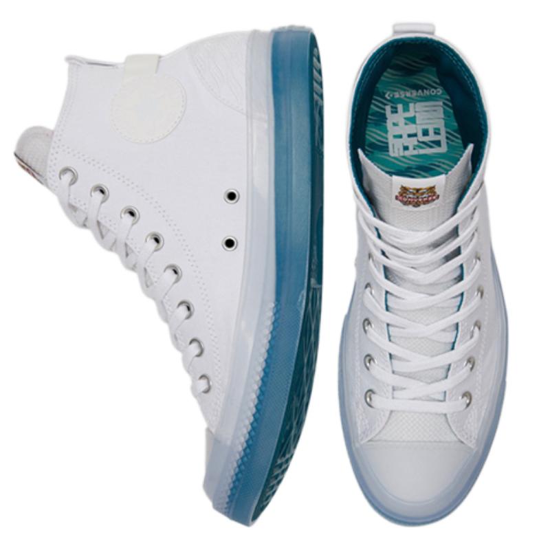 Converse Taylor All Star Cx New Year Water Tiger Series Wear-resistant High-top Canvas Shoes Unisex White