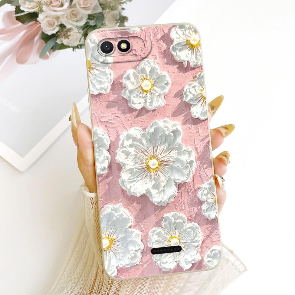 Casing For Redmi 6A Cover Fashion Cartoon Cute Funny Painted Silicone Phone Case M1804C3CG M1804C3CH M1804C3CI