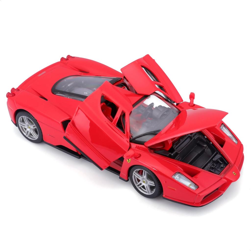 Bburago 1/24 Scale Ferrari Enzo Red Diecast Model Car (18-26021) [Parallel Import]