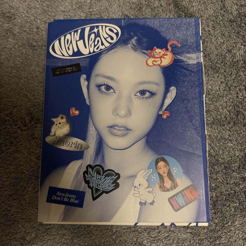 [USED] NewJeans Bluebook Haerin Album New Jeans Haerin