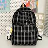 Zaino Scolastico Stile Giapponese Ins Campus Vintage a Quadri Zaino da Donna Autunno Inverno Ragazze Scuola Media Studenti Scuola Superiore Borsa Scolastica Zaino di Classe