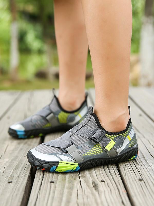 Parent-child retracement shoes children's beach shoes quick-drying wading shoes boys and girls 2025 new men's and women's non-slip water shoes