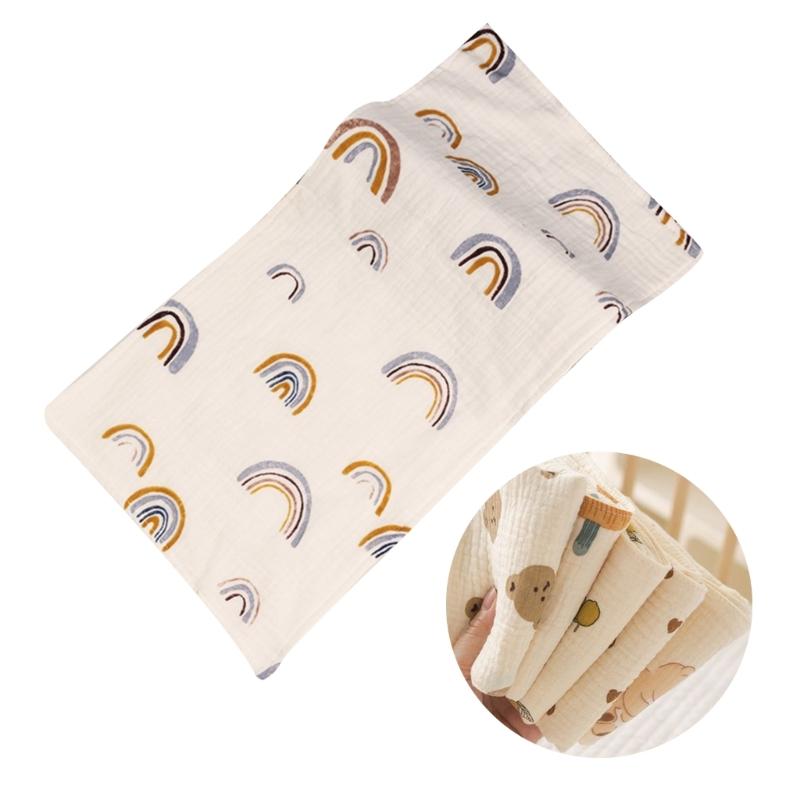 Cotton Face Towel Small Towels Soft & Absorbent Washcloth Multi-pattern Designs Face Towels for Washing & Drying Durable