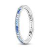Rings 925 Silver Star Moon Colorful Sparkling Zircon Simple Rings For Women Exquisite Wedding Engagement Birthday Jewelry Gifts