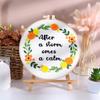 New Diy Embroidery Material Package, Warm Flower Language, Wreath Of Flower Letters, Inspirational Hair