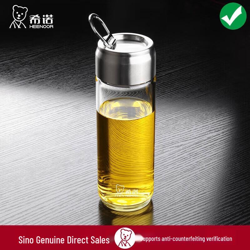 Xinuo High Borosilicate Glass Water Bottle