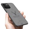 For Vivo X300 X300 Pro X200 FE Case Luxuy Brand Cloth Texture Deer Fabric Jeans Elk Cover for Vivo V70 Phone Casing