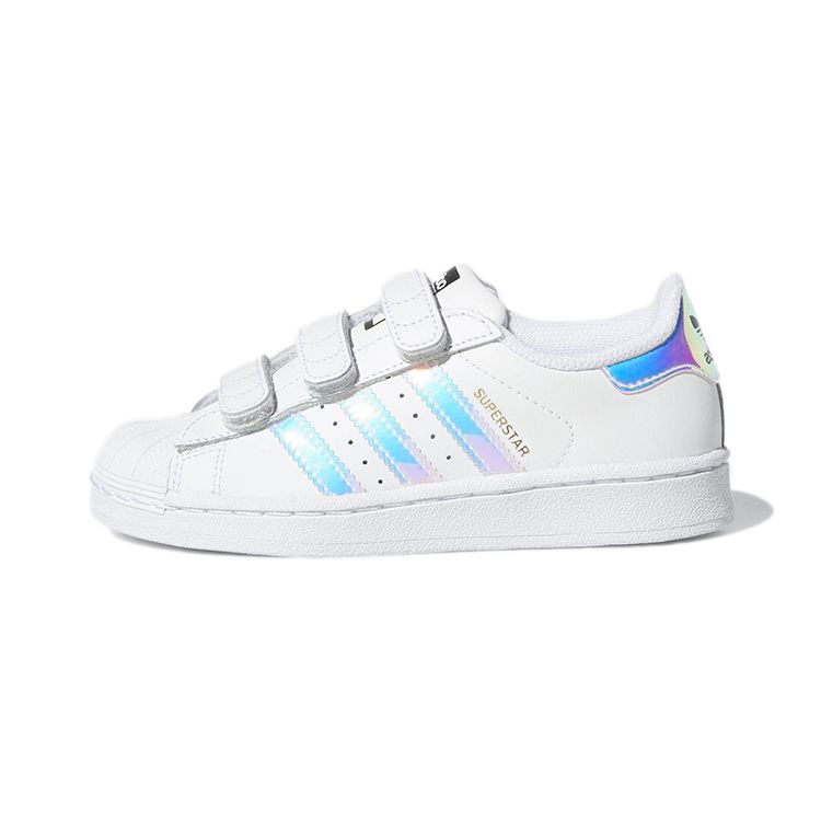 Adidas Originals Superstar Cf Comfortable Low-Top Skate Shoes White Laser Kids Sneakers AQ6279