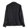nano universe 668-9213001 Black Lamb Leather Single Rider's Jacket Jacket M blackUsed