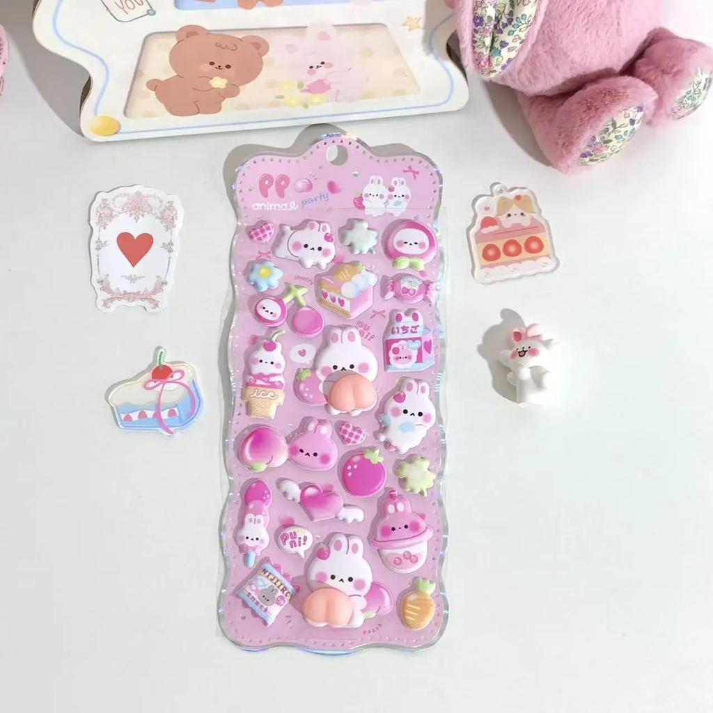 High-Aesthetic Rabbit Butt Stress-Relieving Toy Decorative Stickers – A Blessing for Office Workers