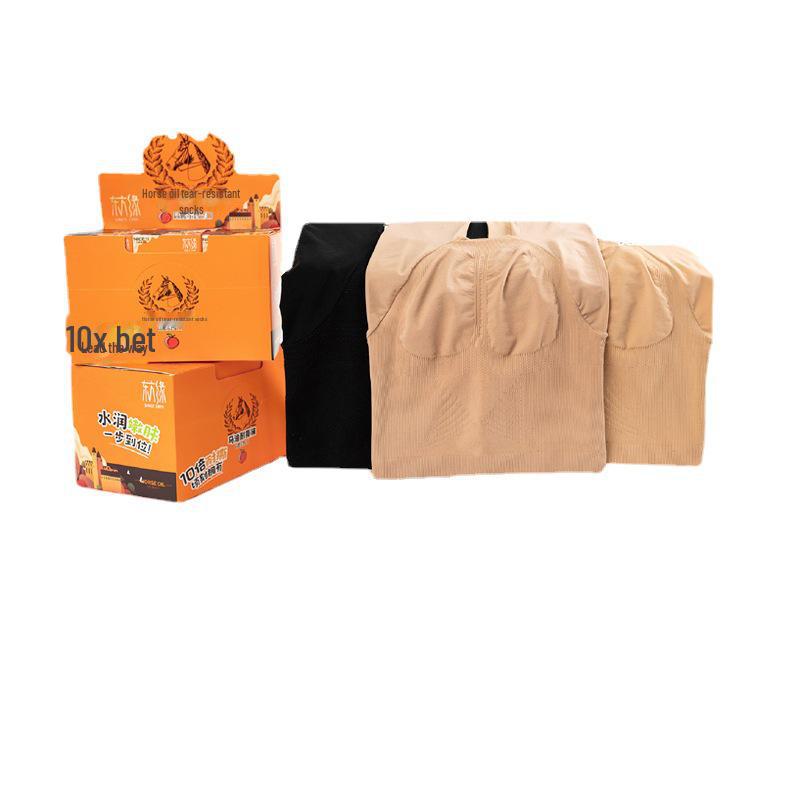 2024 Spring High Waist Oriental Edge Horse Oil Anti-Snag Honey Hip Pantyhose Gift Set