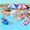 Mini Beach Ornament Micro Landscape Fairy Garden Decorative Doll House Accessory