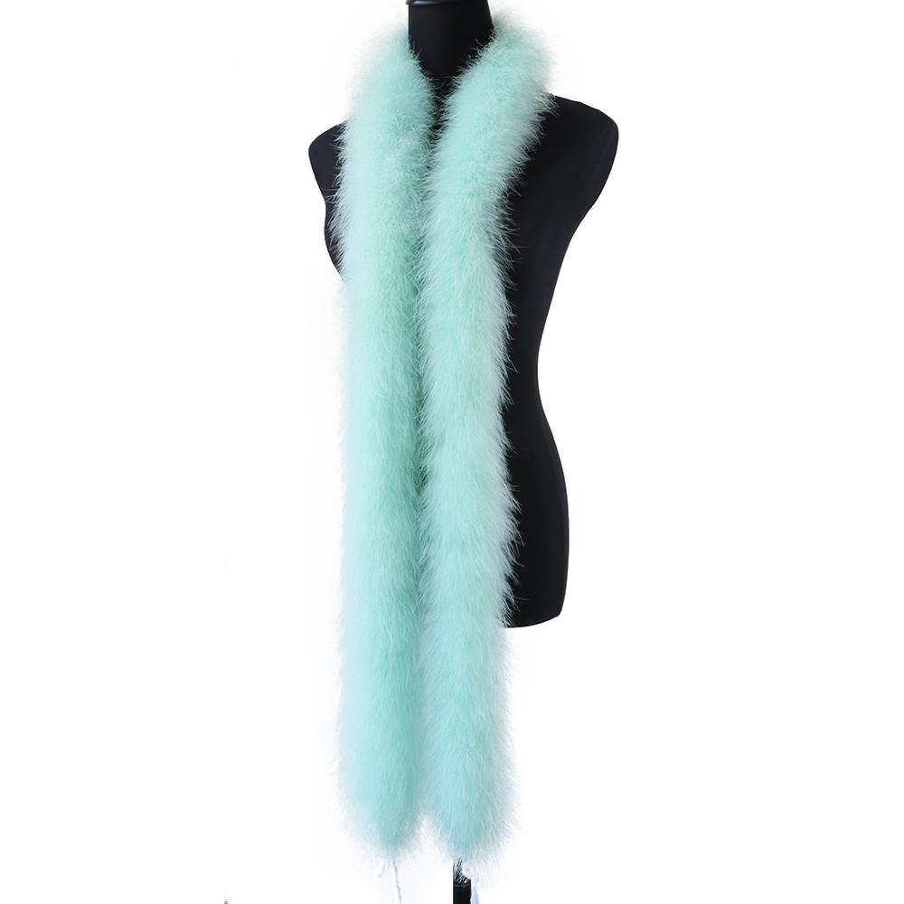 DIY 2 Meters Fluffy Natural Turkey Marabou Feather Boa for Wedding Party Decoration Feathers Shawl Scarf DIY Dress Sewing Crafts