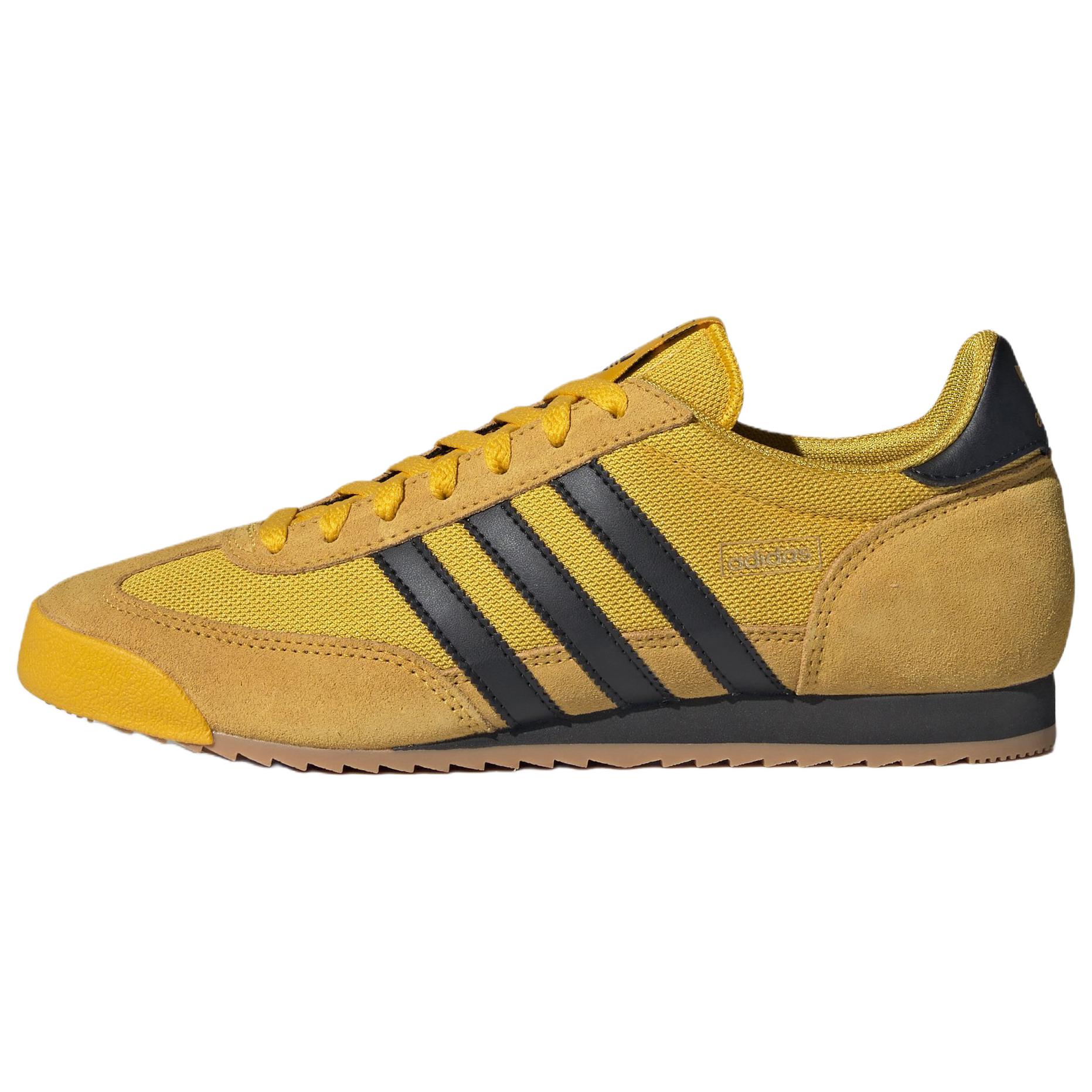 adidas Originals R71  Crew Yellow Black Gold  Unisex Retro Casual Sneakers JQ2577 44