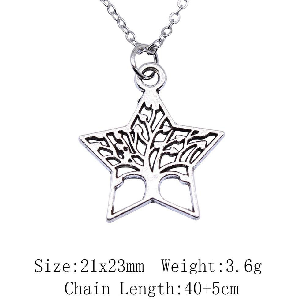 Father's Day On The Neck Plant Tree Of Life Chokers 40cm Short Chain Necklace Cheap Cute Stuff Man Necklace