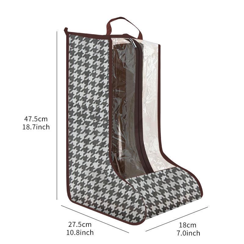 Boot Storage Bag - Moisture & Mold-Proof Shoe Dust Cover for Home & Travel