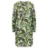 Boss Womens/Ladies C_Decalma Leaf Print Tunic Dress