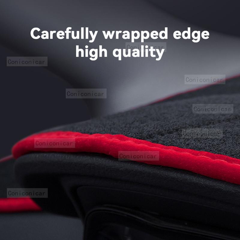 For MG HS 2025 Car Dashboard Avoid Light Pad trument Platform Desk Cover Mats Carpets Anti-UV Accessories