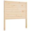 Headboard 81 X 4 X 100 Cm Solid Pine Wood