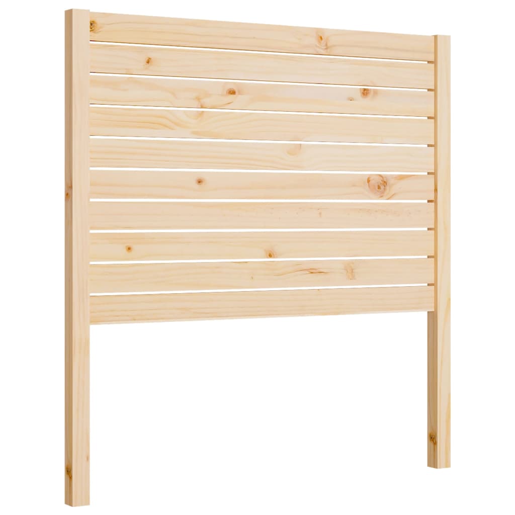 Headboard 81 X 4 X 100 Cm Solid Pine Wood