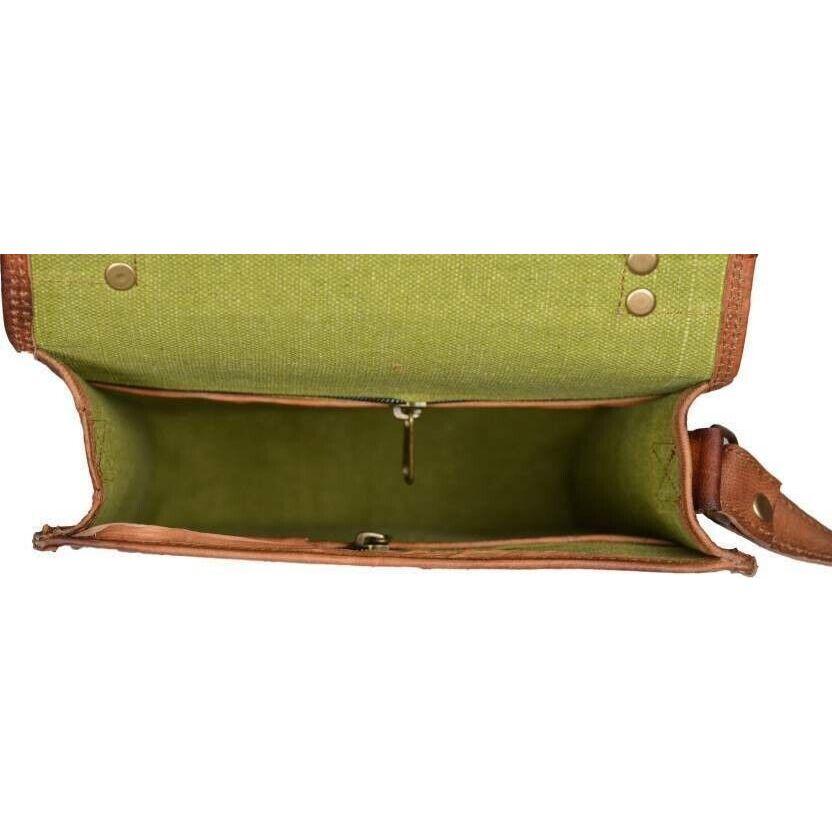 Shoulder Handmade Bag Goat Leather Messenger Men's Crossbody Vintage Satchel