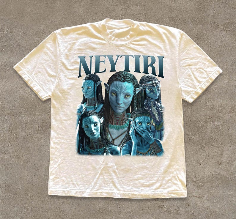 Disney Avatar Neytiri TShirt Neytiri Avatar The Way Of Water Animal Kingdom Graphic Tee S