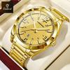 BINBOND New Business Men's Watch Luxury Stainless Steel Strap Waterproof Sports Watch Original Luminous Quartz Watches for Men