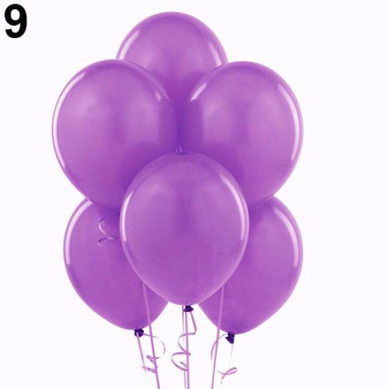 20Pcs Holiday Party Birthday Festival Wedding Pure Latex  Helium Air Balloons