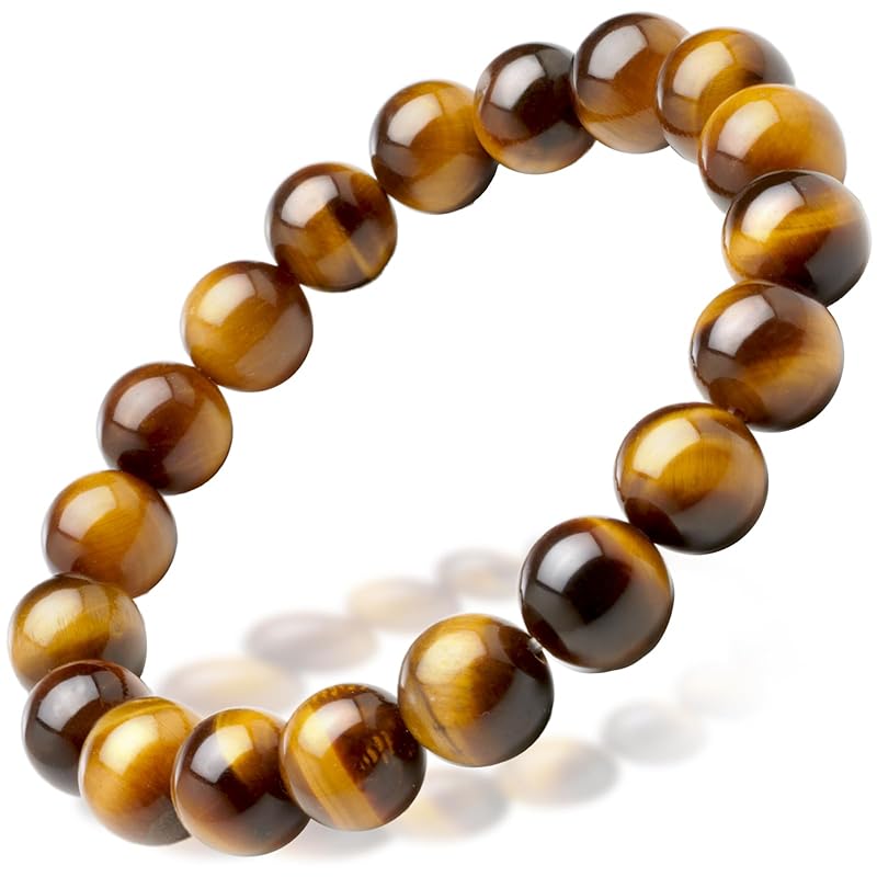 

[Shirokane Feng Shuisha] Satoshi Sanrin Supervision power stone natural stone tiger eye amethyst lapis lazuli 8mm 10mm You can choose 2 sizes money