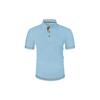 Summer ice silk lapel POLO men's short-sleeved T-shirt, men's top