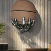 Creative Basketball Stand Wall Mounted Background Pendant Basketball Storage Rack  Living Room