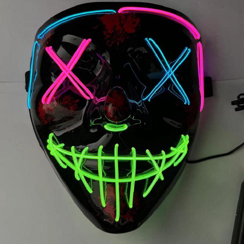 EL Luminous Funny Halloween Mask - Hot Selling Style