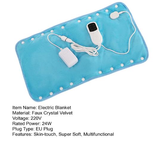 Heated Pad Skin-touch Full Body Available Constant Temperature Three-speed Adjustment One-button Operation Keep Warm Hot Compress Electric Heating Pad