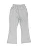 THEMUSEUMVISITOR Leather Patch Sweat Pants (Grey)
