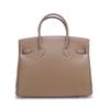 The New Fashion Atmosphere Palm Print Leather Cowhide Texture Handbag Foreign Style White Collar Office Female Bag