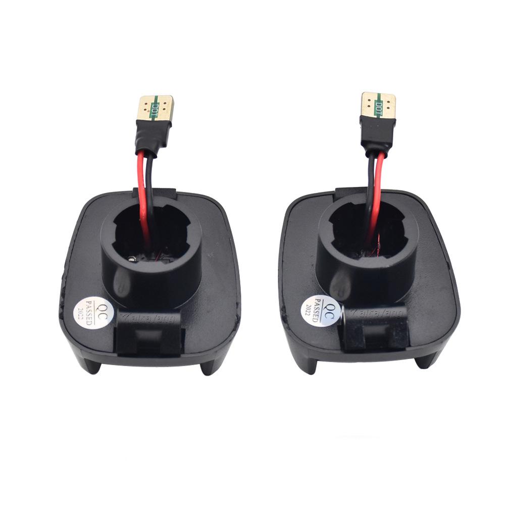 License Plate Light - 18 LED, Red & White, 2-Pack, Compatible with Nissan Navara, Titan, Xterra (2007-2019)