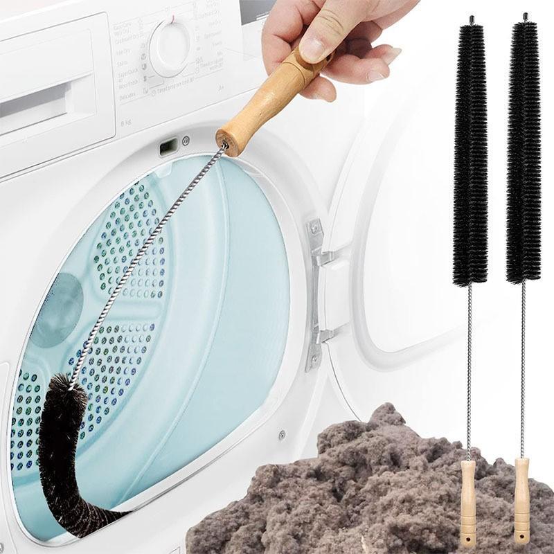 Washing Machine Cleaning Brush Wooden Handle Window Screen Cleaning Brush