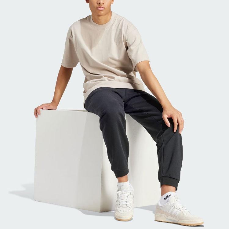 Adidas Originals Future Road Graphic Pants Knitted Sweatpants Men's Black IR9434