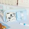 Cute Multi-pocket Pencil Case Large-capacity Portable Pen Bag Stationery Storage Bag Gift