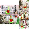 Festive Yard Plush Animal Decor With Foam Filling For Christmas Porch Display
