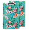 Inkdotpot Decorative Clipboard Letter Size with Low Profile Clip,Retractable Key Hole for Hanging Paperboard for Office School w/Free Marker & Eraser