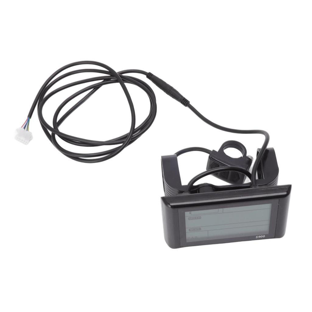 S900 Electric Bicycle LCD Display 24V 36V 48V Waterproof Real Time Recording for Scooter Electric