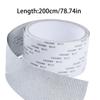 Aluminum Screen Repair Tape 2M x 5CM Mosquito Proof Patch Tear Resistant Material Easy Install for Home Office Window Fix