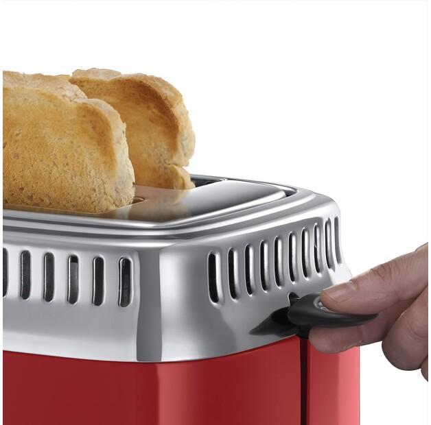 Toaster Russell Hobbs Retro Ribbon Red (21680-56)