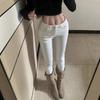 American White Low-rise Skinny Jeans Women's 2026 Spring Spice Girl Slim and Thin Nine-point Small-footed Pencil Pants Tide