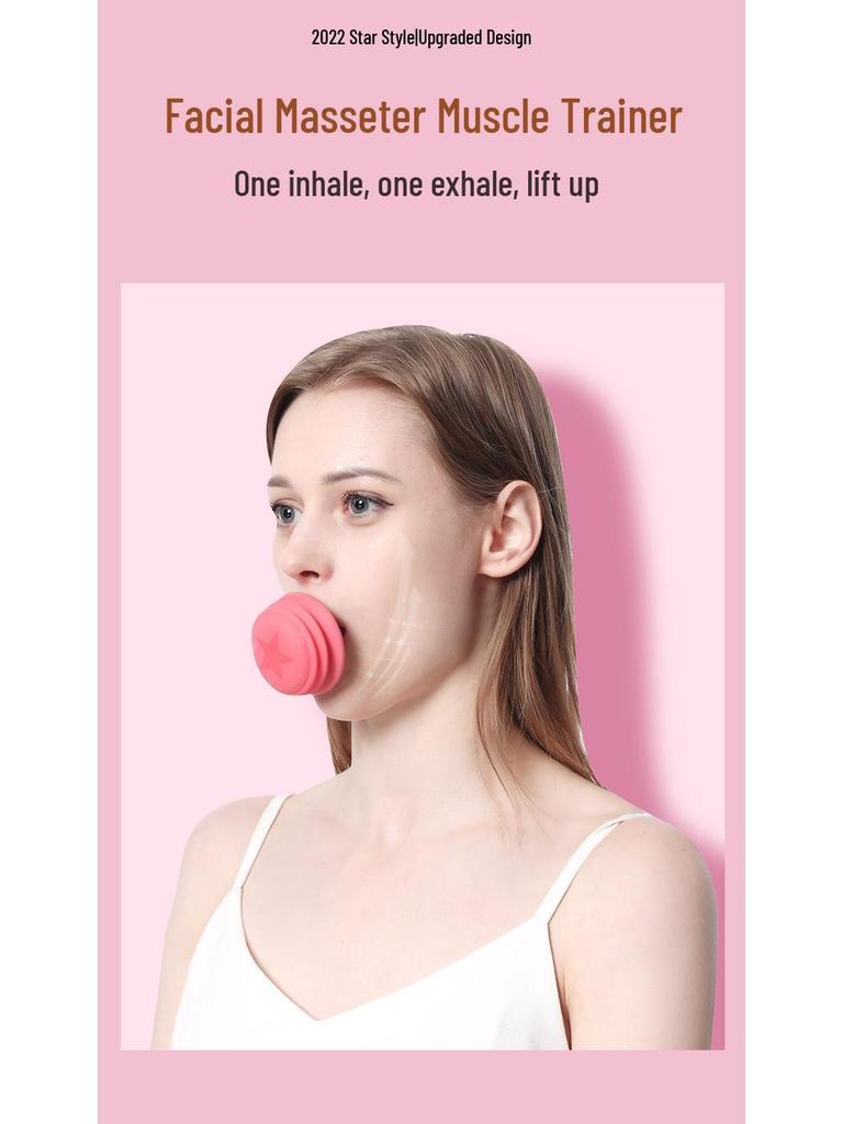 3D Perioral Trainer: Women's Jawline, Chin, and Facial Muscle Toning Device